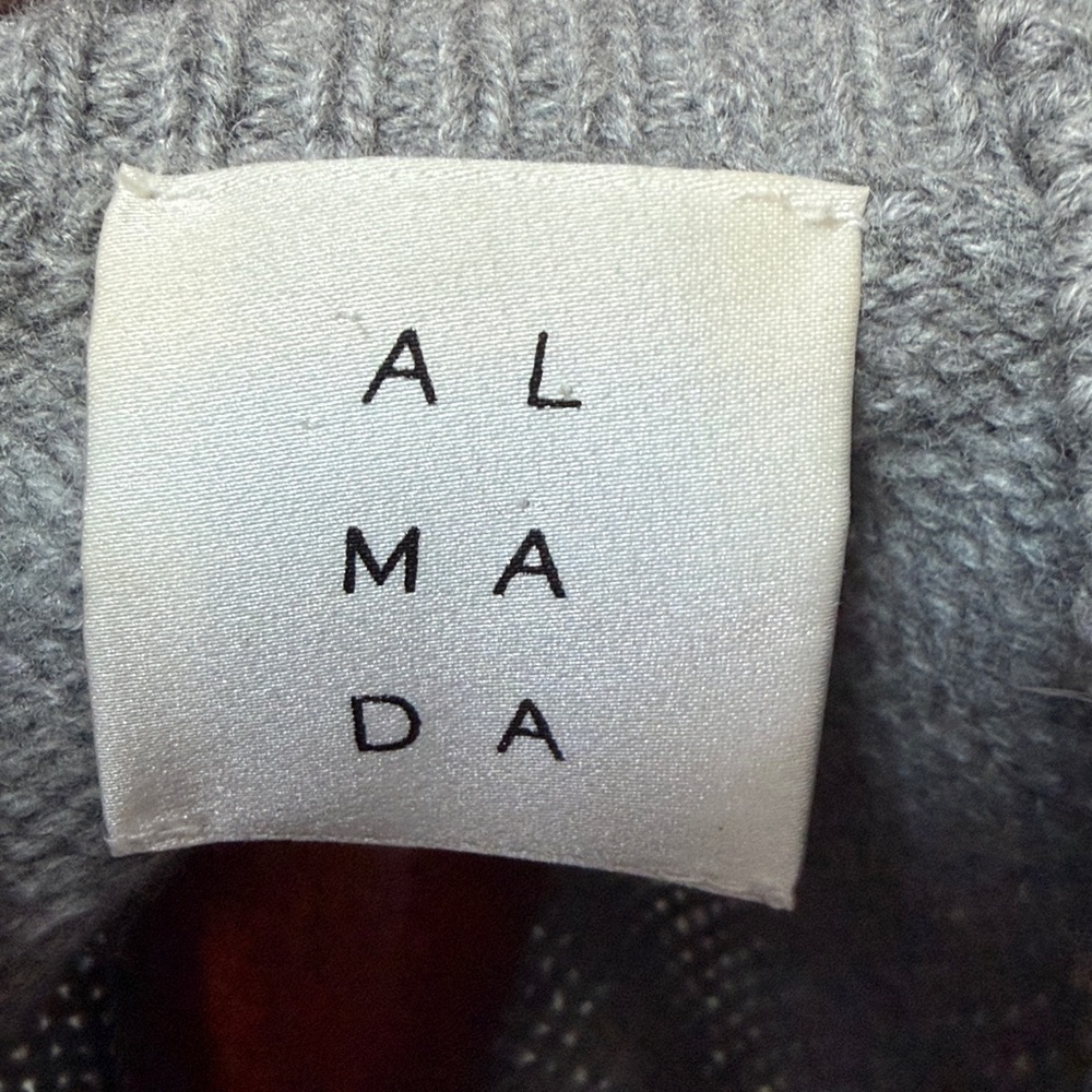 🌀 ALMADA 🌀LABEL Rare FLO CREWNECK, GREY S - Picture 6 of 8